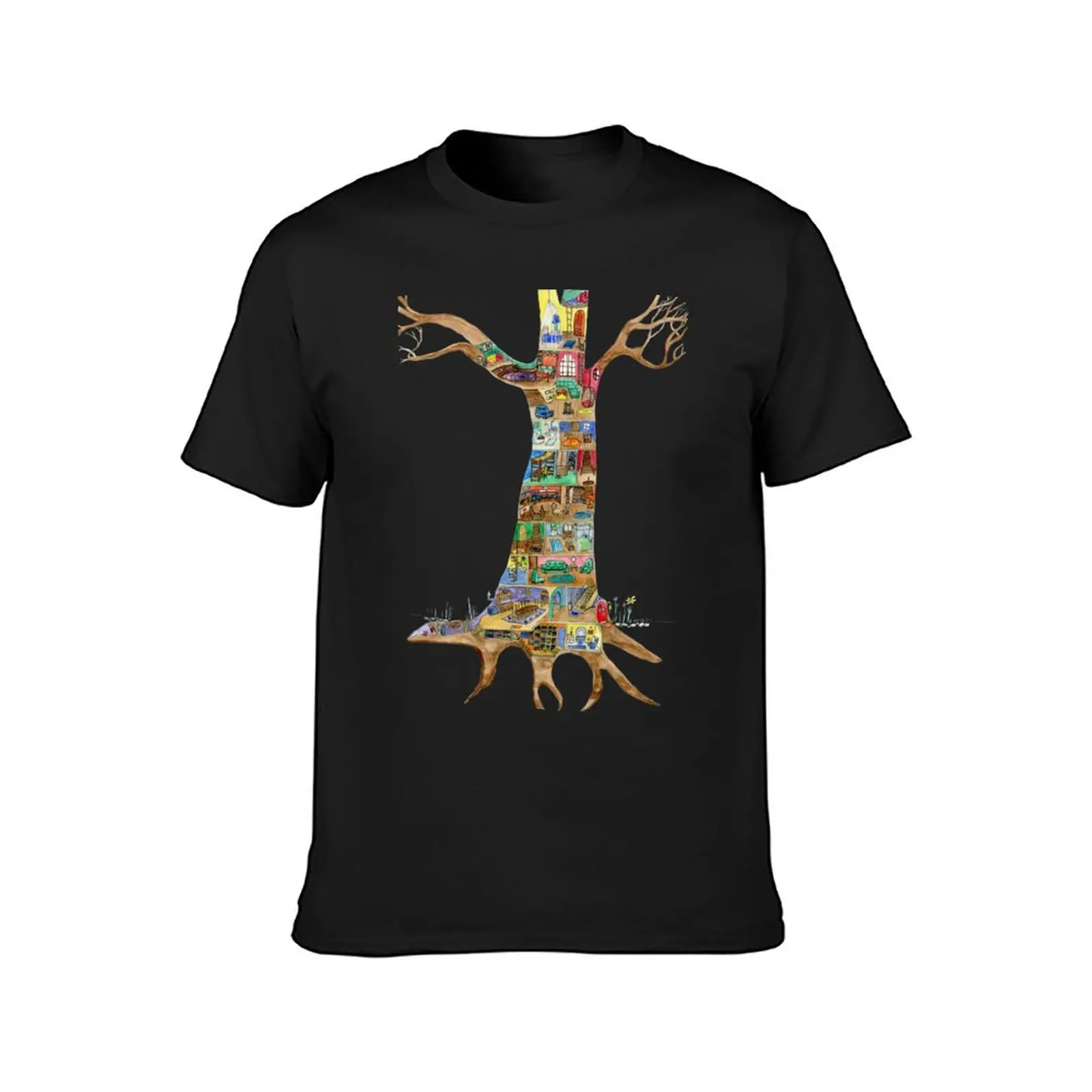 Treehouse! T-Shirt anime clothes hippie clothes tops fruit of the loom mens t shirts