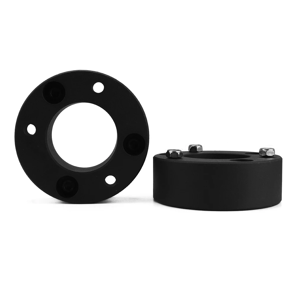 1.5\'\' Inch 2\'\' In Black Front Leveling Lift Kit For 2004-2019 Ford F150 2WD And 4WD Strut Spacers Suspension Lifts Kits