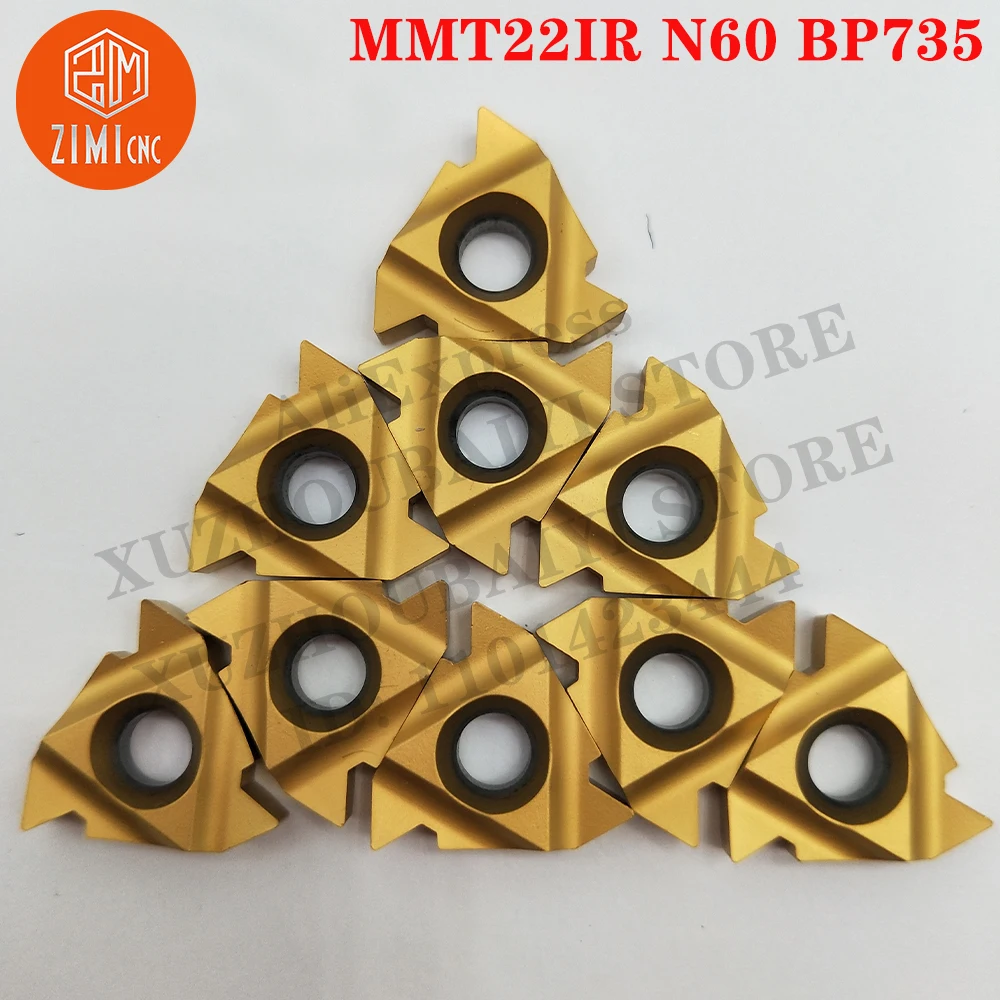 MMT22IR N60 BP735 إم إم تي 22IR N60 أدوات تحول الموضوع أدخل أدوات CNC تحول إدراجات خيط القطع الميكانيكي أدوات مخرطة معدنية