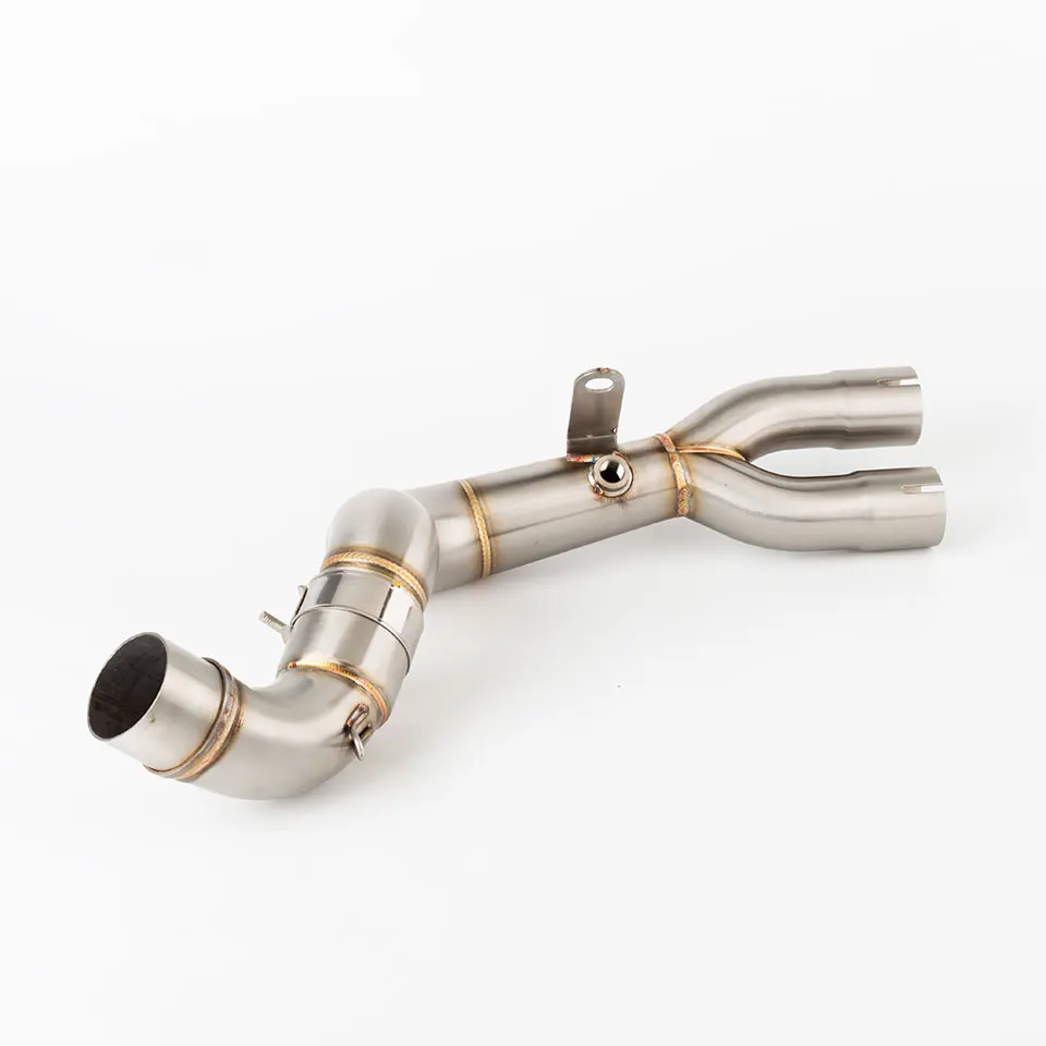 Motorcycle downpipes  for Honda Cb1000R 2009 - 2018 CB1000RA  Link Pipe Connect Original or 51mm Muffler  CB1000R exhasut