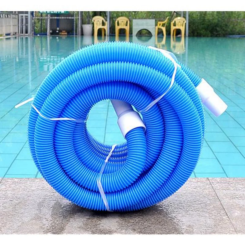 9M Swimming Pool Vacuum Hose With Swivel Cuff 38Mm Swimming Pool Layer Suction Pipe Cleaning Accessories