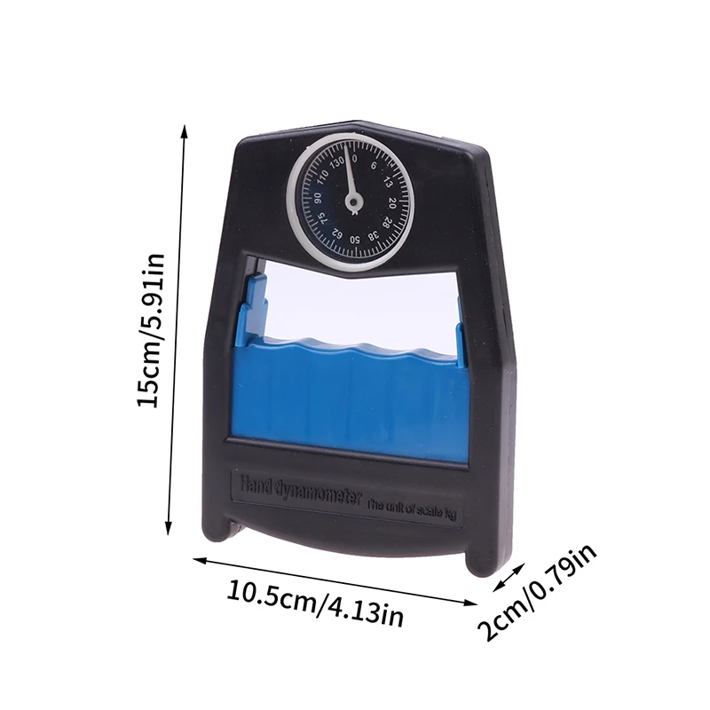 مريح اليد دينامومتر ارتداء مقاومة الحاملة الصالة الرياضية قياس تعزيز العضلات قبضة اليد السلطة متر 130 كجم #2
