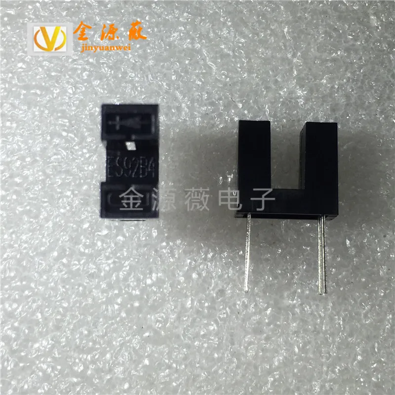 （10pcs）ES92B4 Slot type photoelectric switch Slot width 4mm beam photoelectric sensor GK102 optical interrupter