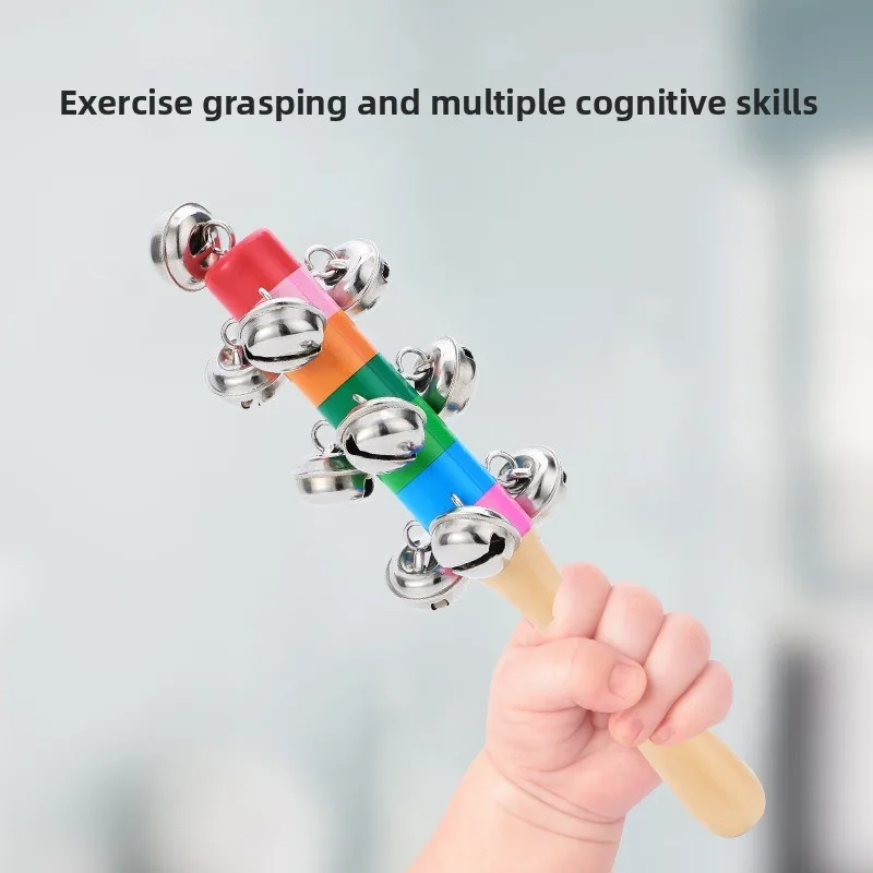 Baby Toys 3 Newborn Rattle for Little Ones 2-3 Months 0-1 Years 4 Grasping Training 6 Sensory Training