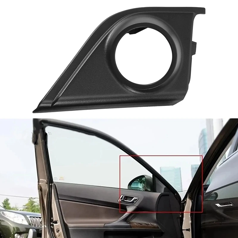 For Honda CR-V CRV 2017-2021 Car Door A-Pillar Triple-Cornered Tweeter Speaker Cover Audio Frame Replacement Accessories