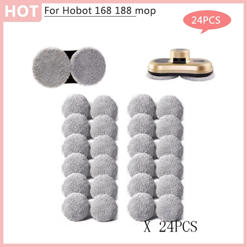 For Hobot 168 188 mop pro accessories High Quality Window Cleaning Weeper sweeping Cloth Robot Vacuum Cleaner spare Parts