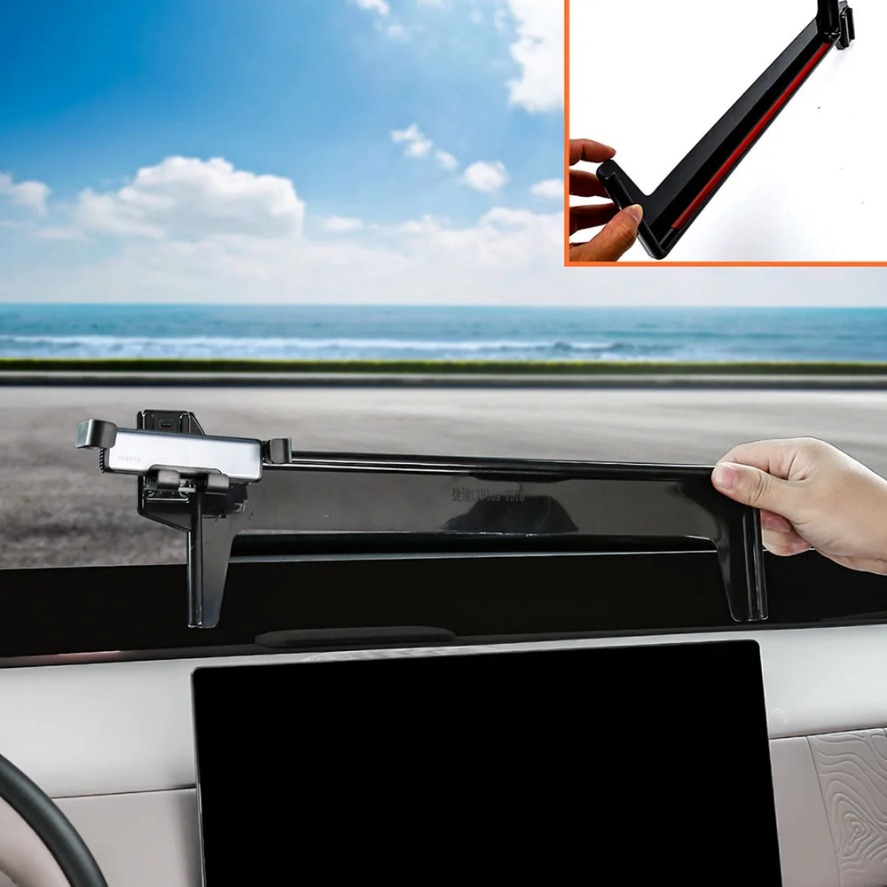 Fit For JETOUR G700 2025-2026 Car Phone Mount Ball Head Screen Type Custom Modification Accessory Essential Phone Holder