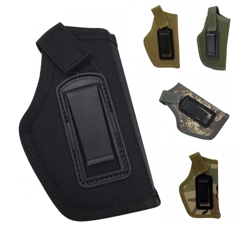 

Gun Holster Concealed Carry Holsters Belt Metal Clip IWB Holster Airsoft Gun Bag Hunting Pouch For All Size Handgun