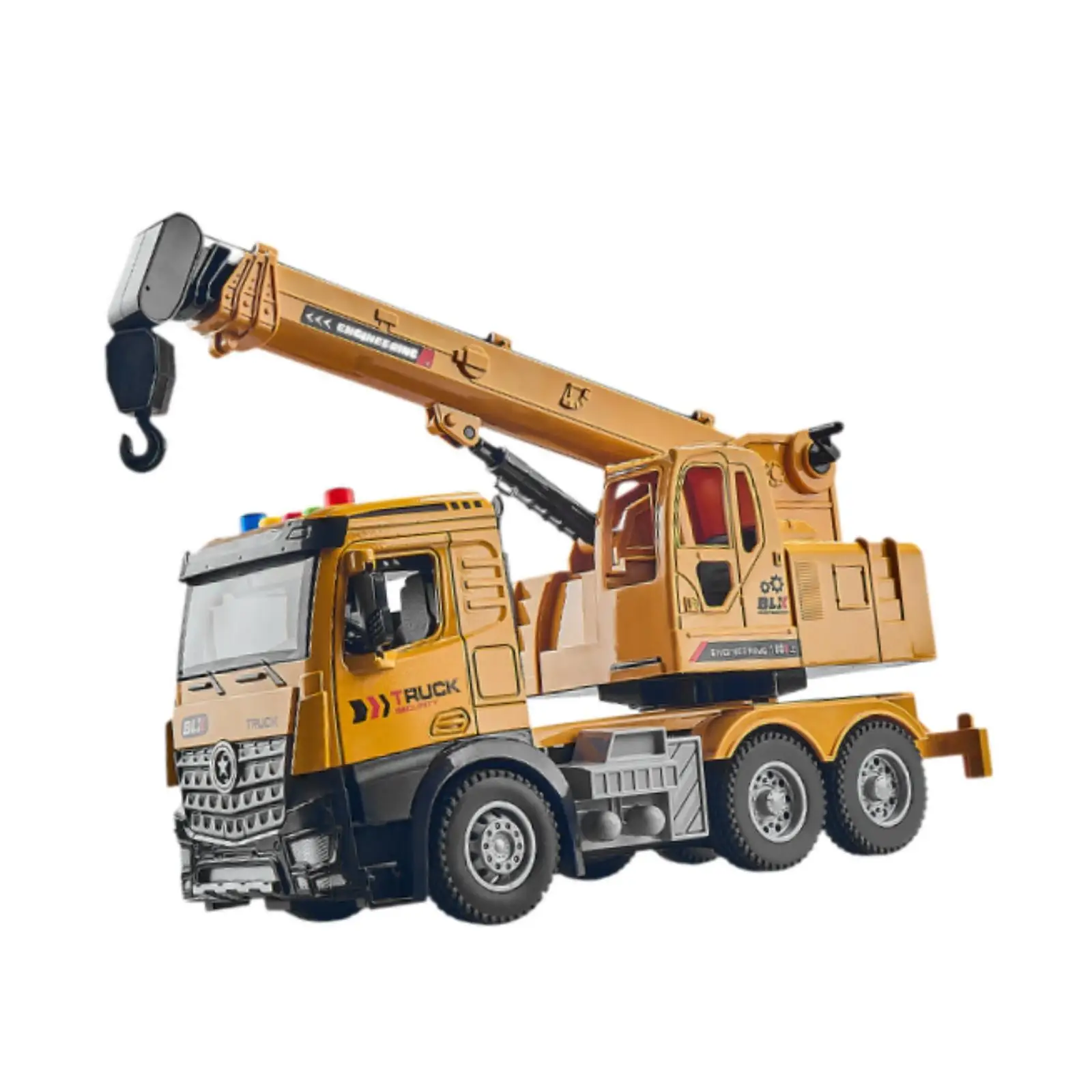 

Crane Truck Toy Birthday Gift Construction Truck Toy for Ages 3-7 Boys Kids