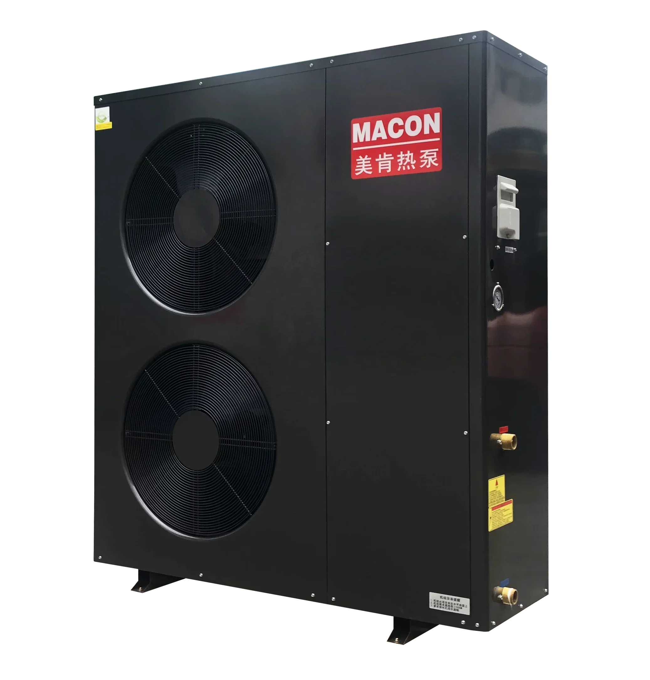 Macon 36kw EVI Heat Pump DC Inverter Monoblock R32 Heat Pump water heater for heating cooling