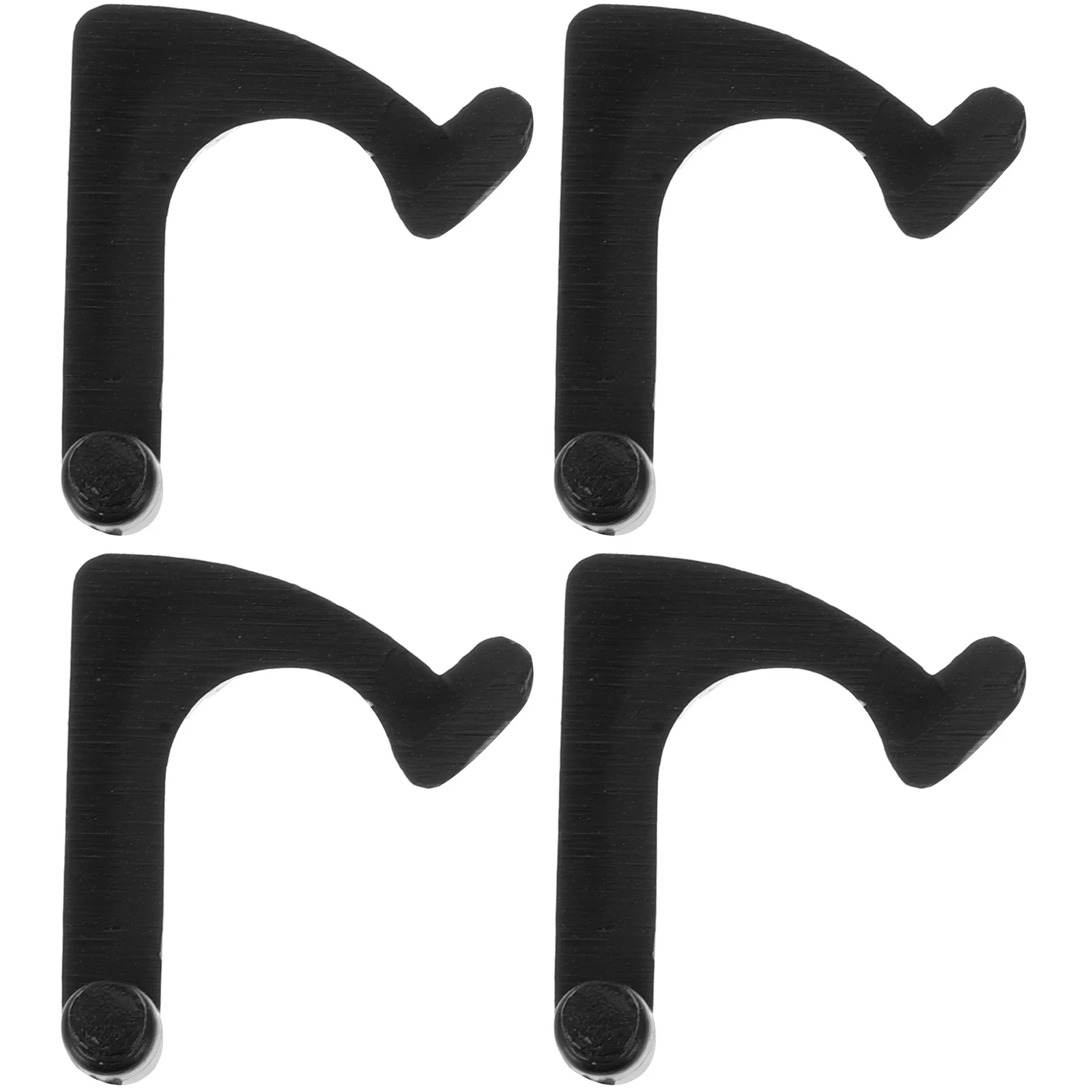 4 шт., держатель для проигрывателя пластинок, железное крепление для проигрывателя проигрывателя, стабильный фиксатор кронштейна, совместимый с большинством виниловых проигрывателей, DJ-оборудование