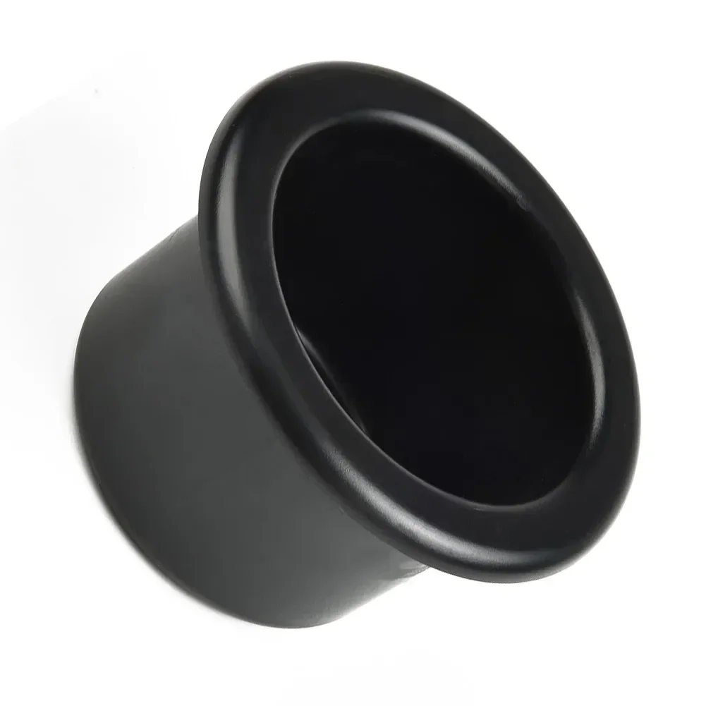 1x Black Car Cup Water Drink Holder Recessed For RV/Car/Marine/Boat/Trailer Plastic Cup Holder Interior Accessories