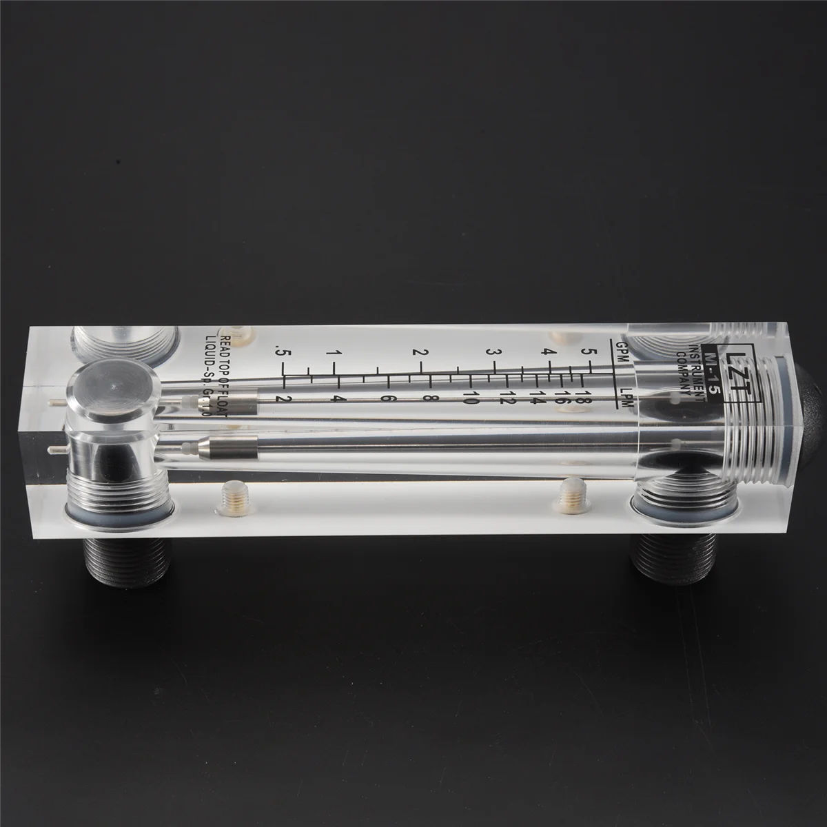 【قسيمة مستخدم جديدة!】0.5-5 GPM 2-18 LPM مقياس الجريان من نوع لوحة تدفق المياه