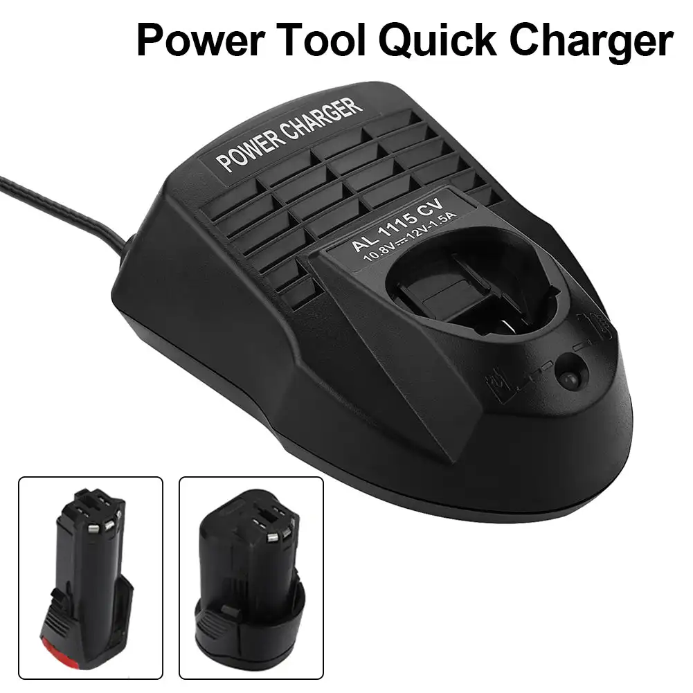 AL1115CV Electric Drill Quick Charger Smart Battery Charger For Bosch 3.6-12V And 12V Lithium Batteries Power Tools EU Plug