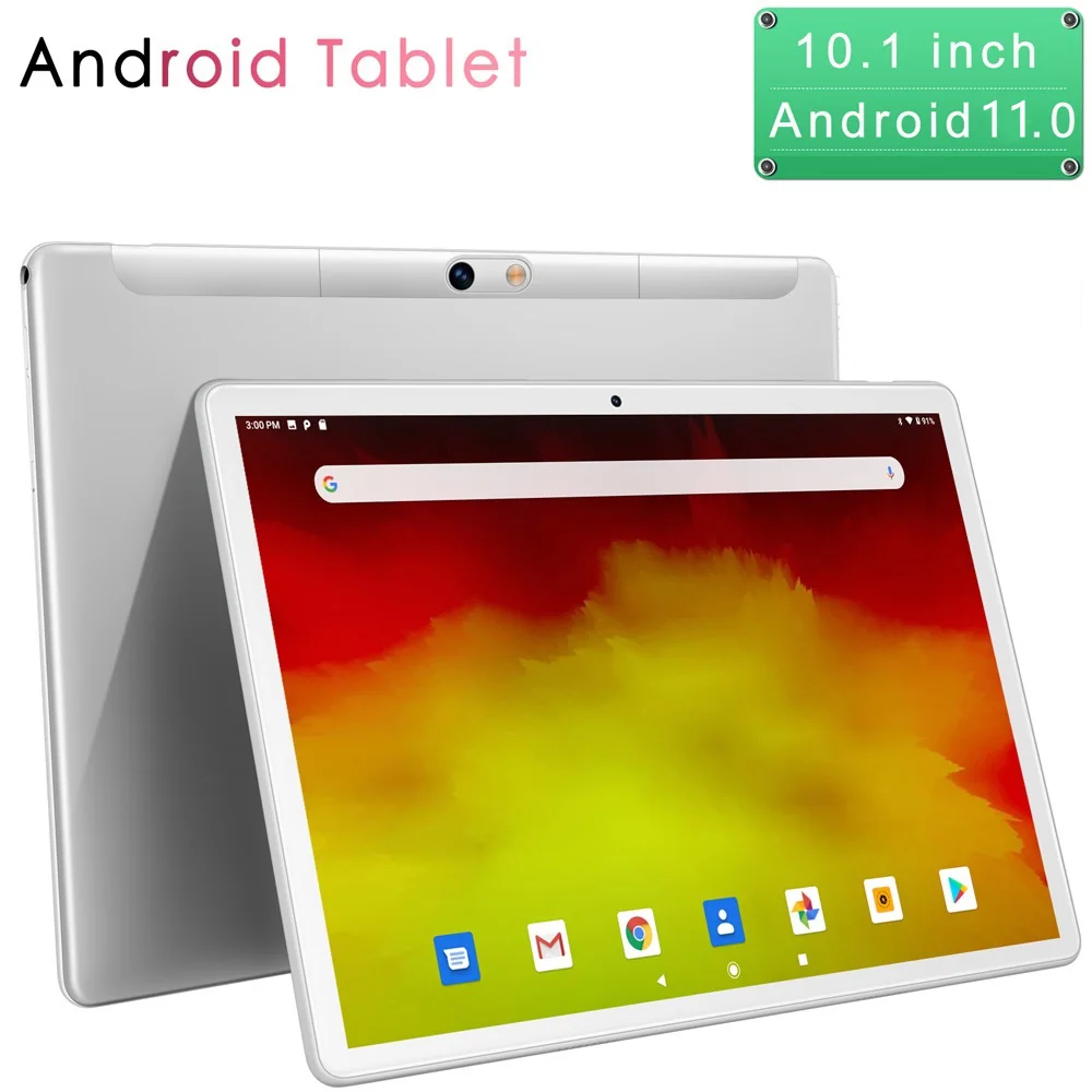 Tableta Android de 10,1 pulgadas, dispositivo con Google, Octa Core, versión Global, Dual SIM, 3G, llamadas telefónicas, Bluetooth, Wifi, 4GB de RAM, 64GB de ROM, 5000mAh