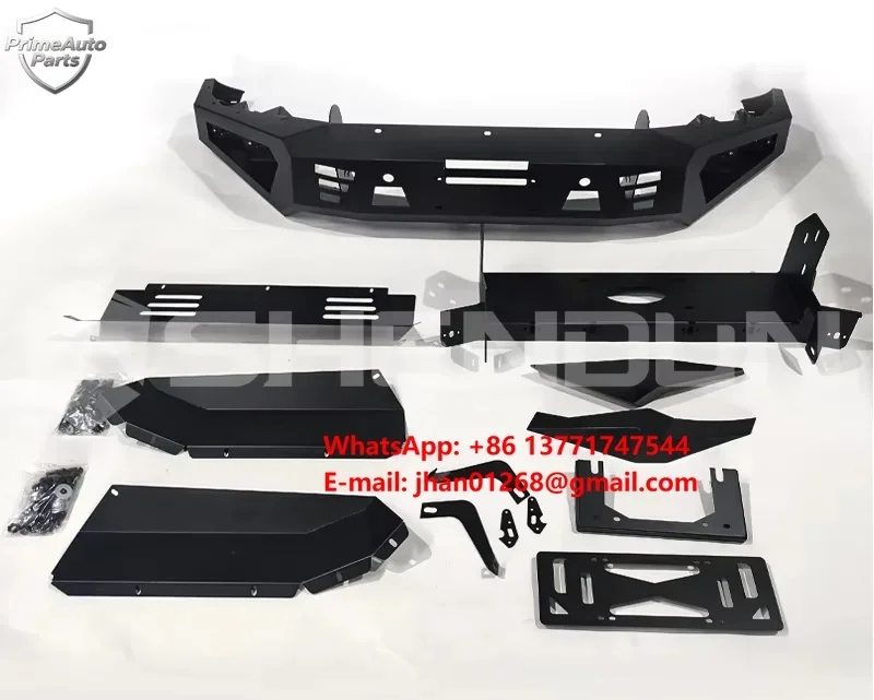 SNDN 4x4 Accessories Front Steel Bumper Body Kit Offroad SUV Bull Bar for Car Bumpers