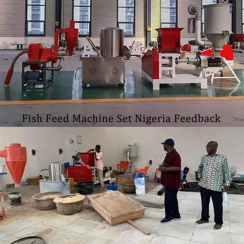 Automatic Small Livestock Fish Feed Mill Full Production Line 55kw Animal Dog Food Pellet Making Machine Manufacture Plant