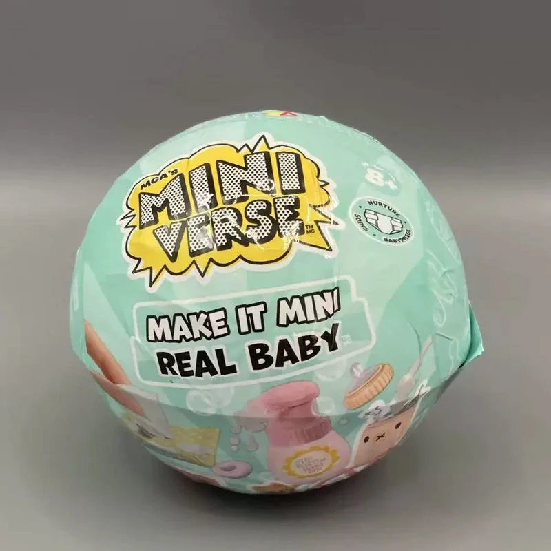 ミニバース-ミニチュアシーン-diy-ブラインドボックス-レコードフード-動物-ペットフード-ボール-ブラインドボール