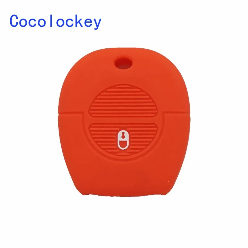 Cocolockey Silicone Car Key Case Protection for Nissan Terrano Almera Tino Primera Micra Terrano Xtrail Patrol Remote Keys Cover