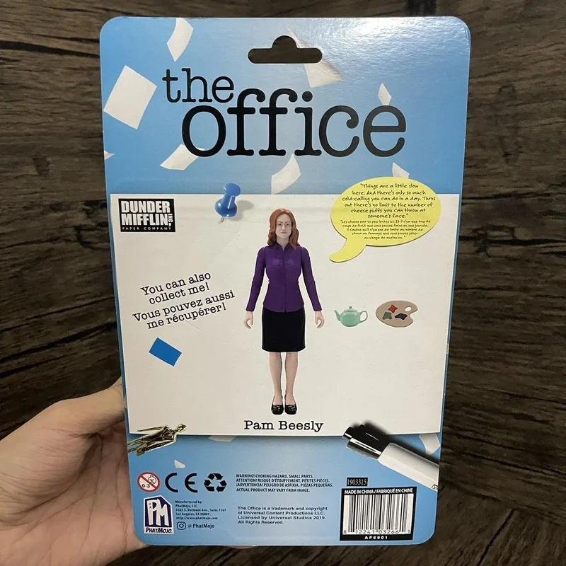 مكتب مايكل جي سكوت سكرانتون فرع المدير الإقليمي Dunder عمل نموذج لجسم اللعب هدية في الأوراق المالية #6