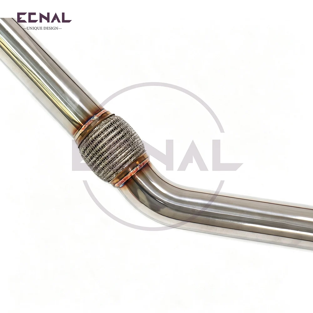 Ecnal Exhaust Catback Pipe with Valve Muffler for Land Rover Velar 2.0T High Quality SUS304 Car Sport Valved Exhaust System