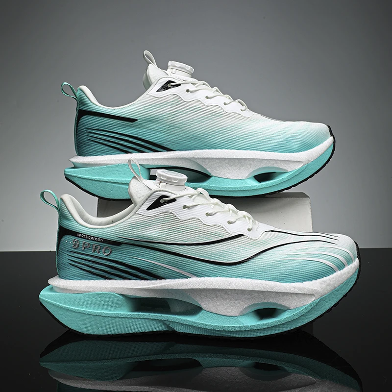 

Professional Running Shoes Youth Marathon Gym Sports Shoes Deodorant Shock-Absorbing Ultra-Light Carbon Plate Running Shoes