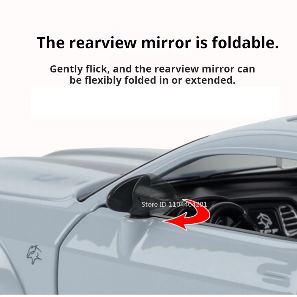 1:32 Hellcat Lambor Revuelto Automodel Legering Diecast Speelgoed Deuren Geopend Geluid Licht Trek Miniatuur Voertuig Vriend Mode Cadeau