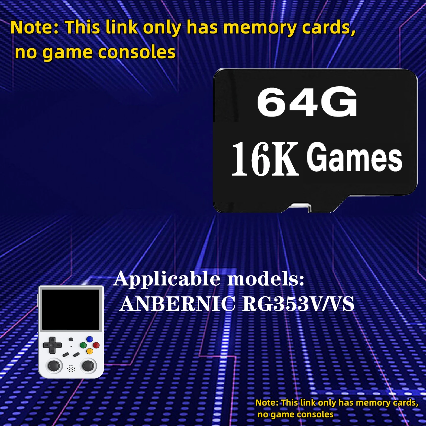 ANBERNIC RG353V RG353VS 512GB TF Card Preloaded Games Memory Card ONLY 100K Games Retro Handheld Game PSP DC SS PS1 NDS