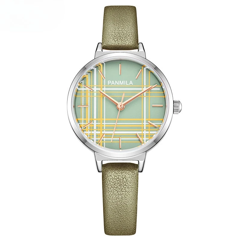 New Luxury And Fashionable Student Watch, Simple Small Dial Women'S Watch With Leather Strap, Exquisite Ladies' Wristwatch.