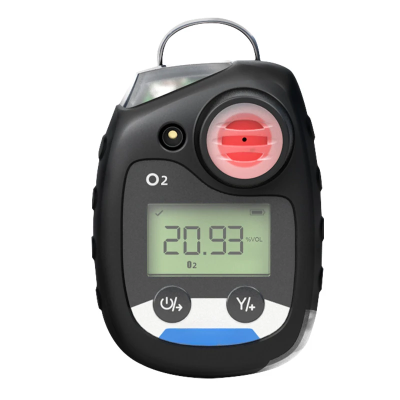 Portable single oxygen gas detector, oxygen concentration alarm, explosion-proof industrial gas detector