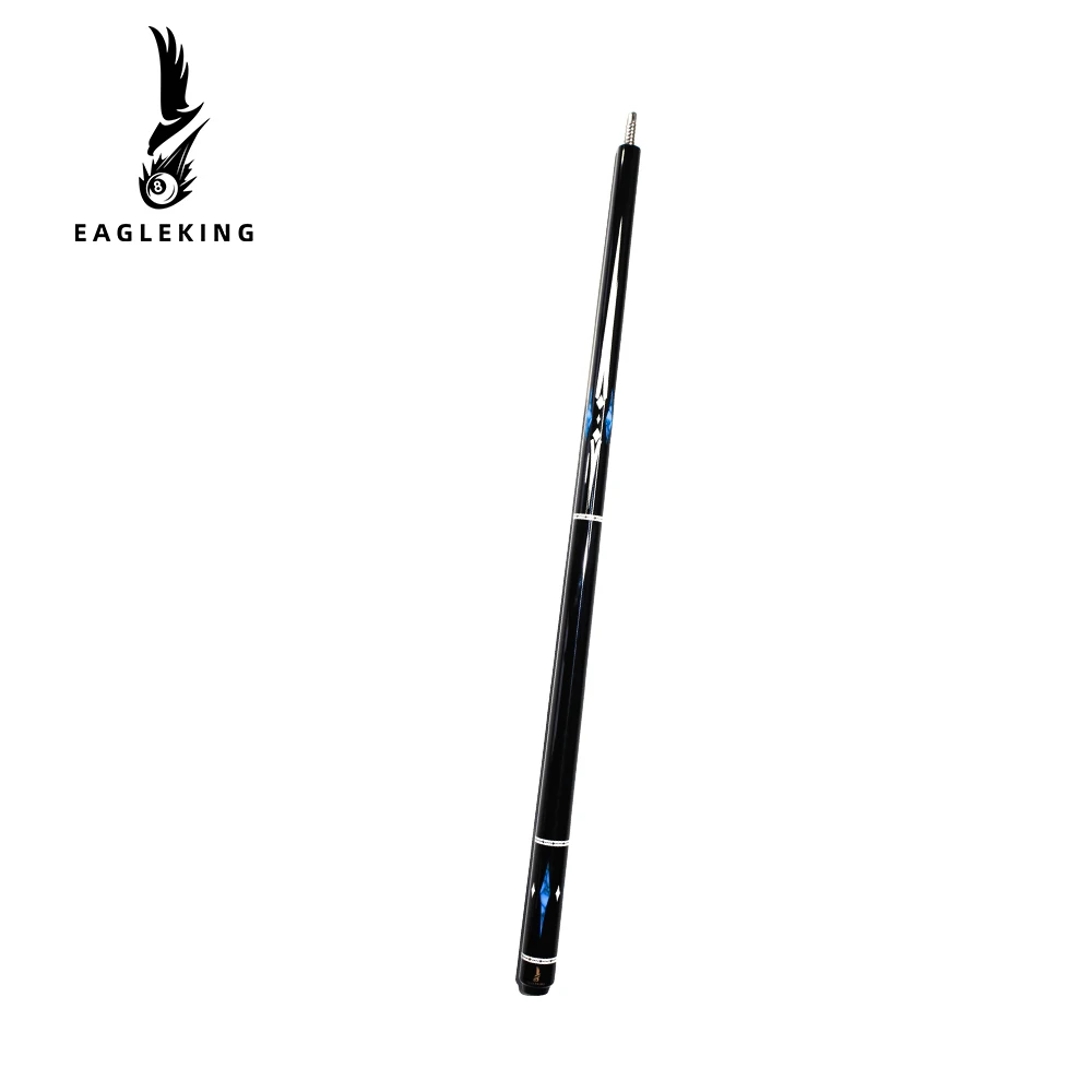 Black technology Carbon Fiber Pool Cue 1/2 Split Cue 8-layer Pigskin 12.4mm Tip Size 18.5oz 147cm Billiard Cue Innovative Design