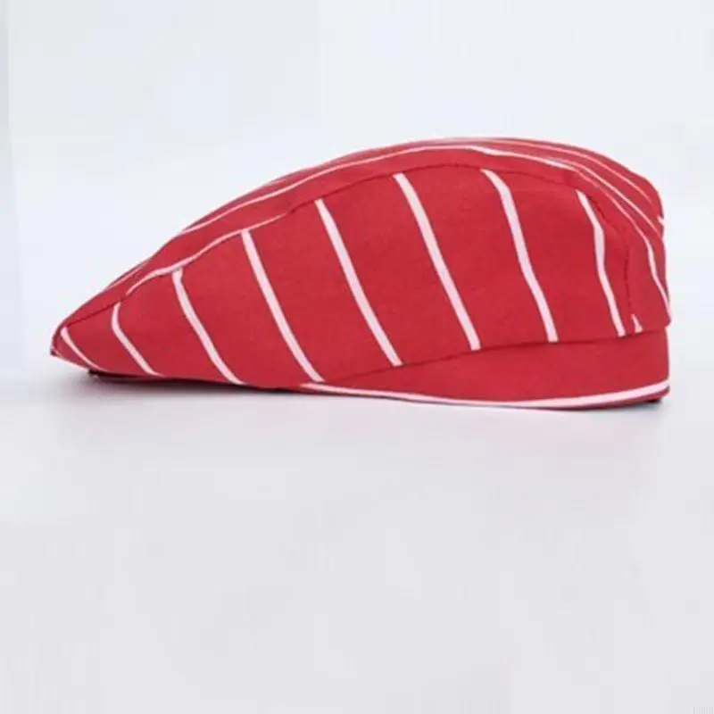 P88A قبعة طاهٍ للرجال والنساء معجنات بيكر مطبخ كوك كوفي شوب قبعة منقار البط #6