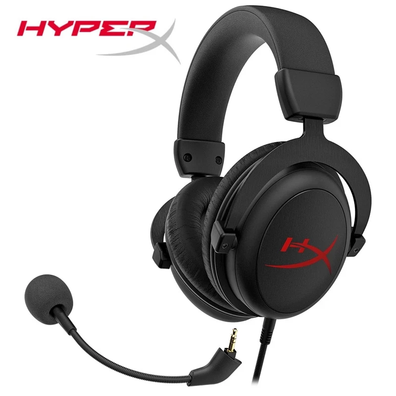 

Original HyperX Cloud Core+ DTS Wired Headset Plus Hifi Surround Sound Gaming Headphones Noise Cancelling Microphone Controller