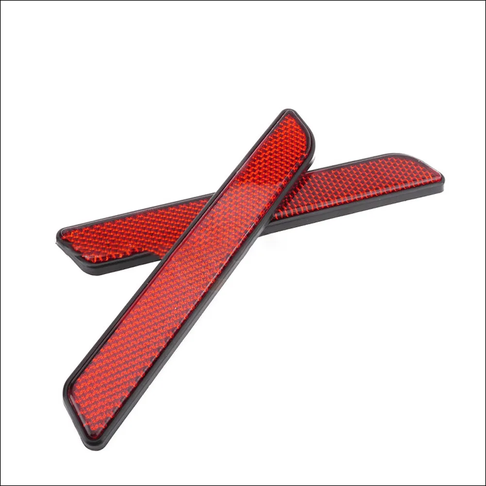 Reflector Set for Motorcycle Front Fork Legs Increasing Night Visibility Compatible with Tail For 883 1200 Touring