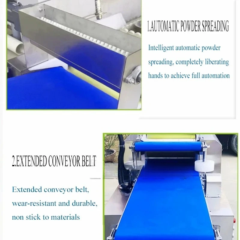 Dough Sheeter Machine Table Type Bakery Bread Maker Dough Roller Press Rolling Machine