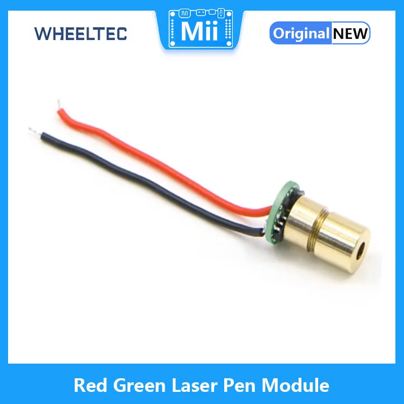 Red green Laser Pointer Module Power Up to 6000 Hours Irradiation Distance Greater Than 50 Meters