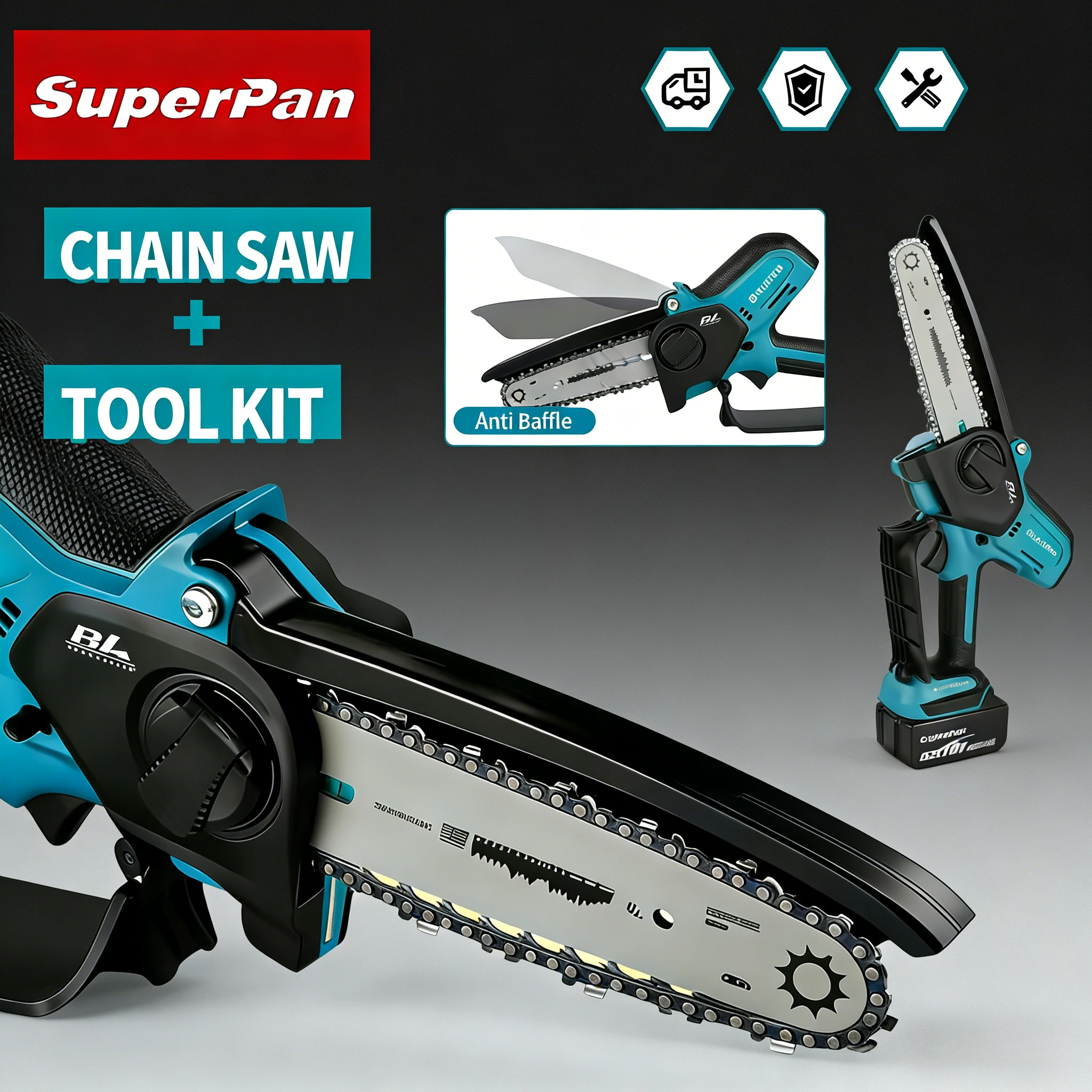 tronconneuse-sans-fil-superpan-6-pouces-pour-l'elagage-des-arbres-de-jardin-scie-electrique-compatible-avec-la-batterie-makita-18v