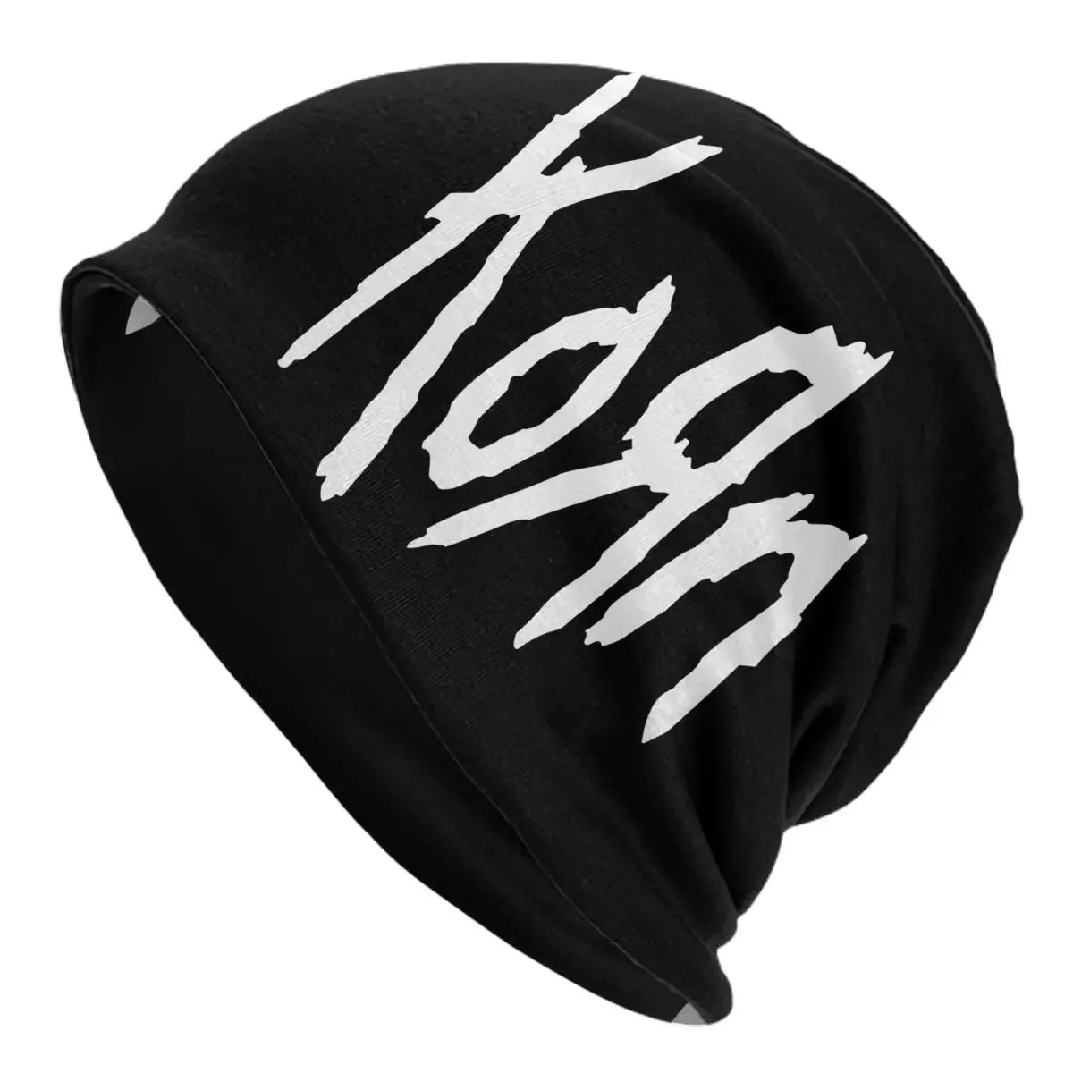 Korn Band Logo Beanies Nu Metal Beanies Caps Unisex Fashion Warm Thermal Elastic Bonnet Knit Hat