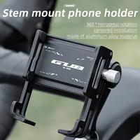 GUB 360 ° Horizontal Rotation Bicycle Stem Mount Phone Holder Universal Non-slip Aluminum Alloy Phone Mount Cycling Equipment