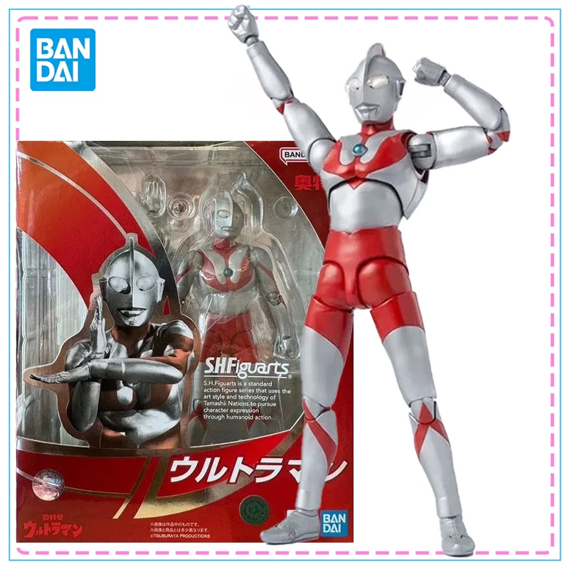 

Bandai S.H.Figuarts Ultraman Face C Action Figure Genuine Ultraman SHF Model Kit Joints Movable Model Toys for Children Gifts