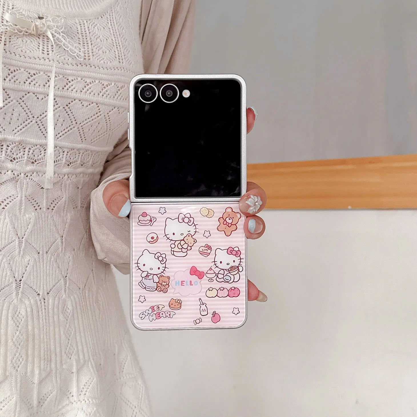 Hello Kitty Milk Bear Cute Cartoon Phone Case For Samsung Ga