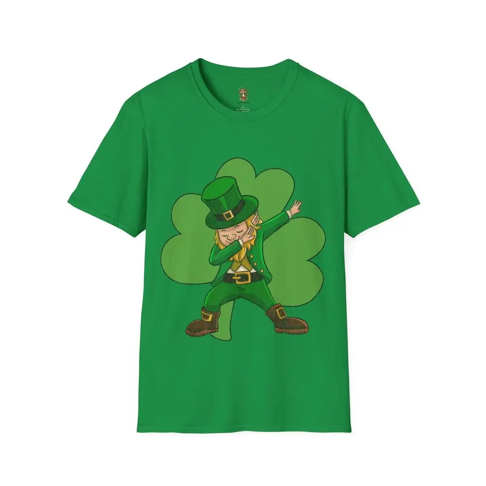 Dabbing Leprechaun St Patricks Day t-shirt Irish st Pattys clover bar crawl