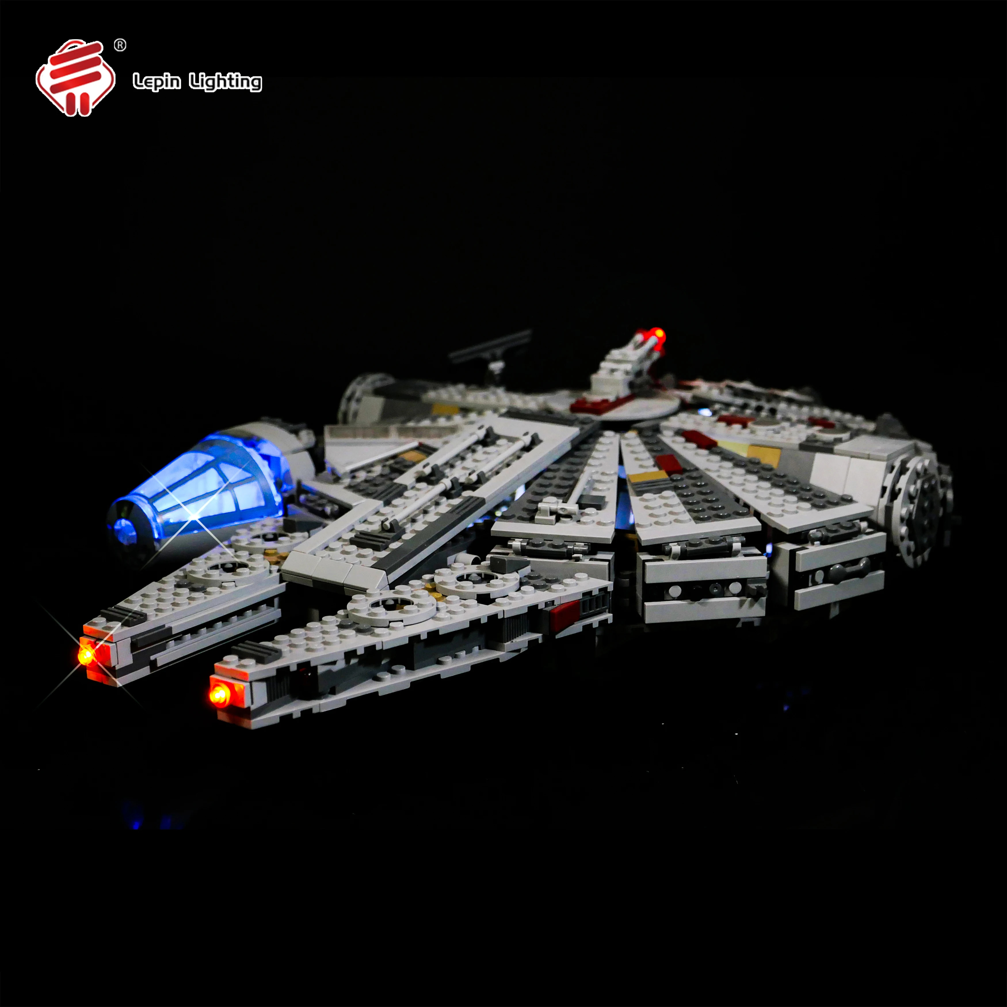 

LED Lighting Kit Compatible with 75105 Space Freighter Starship Building Blocks Model Decorative Light Set for Display