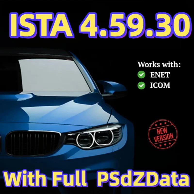 Latest ISTA 4.59.30 Version Minimal installation Diagnostic programming software with Full ISTA 4.59.30 PSdZData