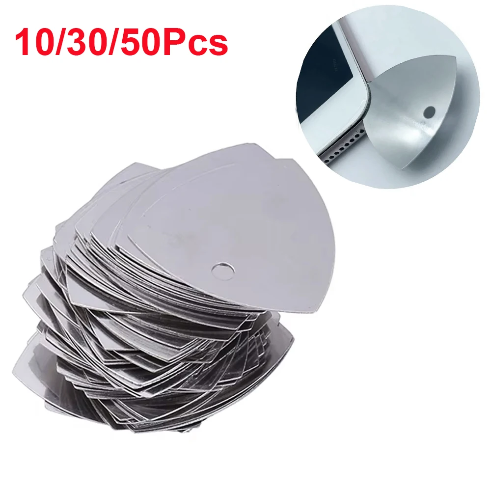 10/30/50Pcs Metal Guitar Pick Pry Opening Tools Thin Metal Spudger Opener for iPhone iPad Tablet PC Disassemble Repair Tool