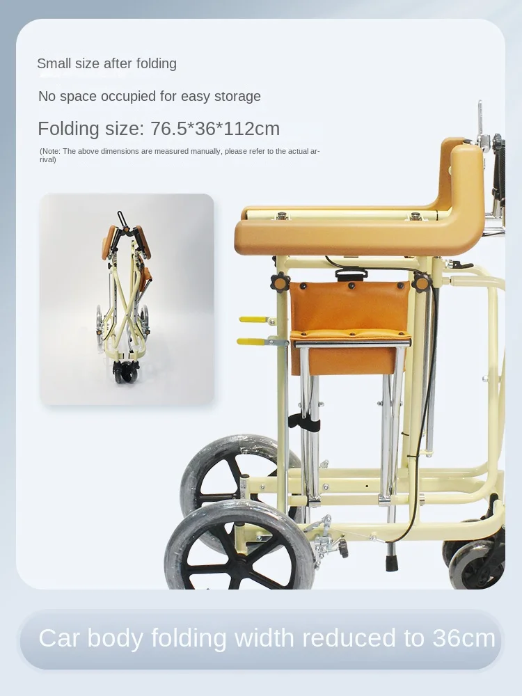 Walking aids, elderly people, disabled people, folding, portable, rehabilitation, walking aids, hemiplegia, stroke, walkers