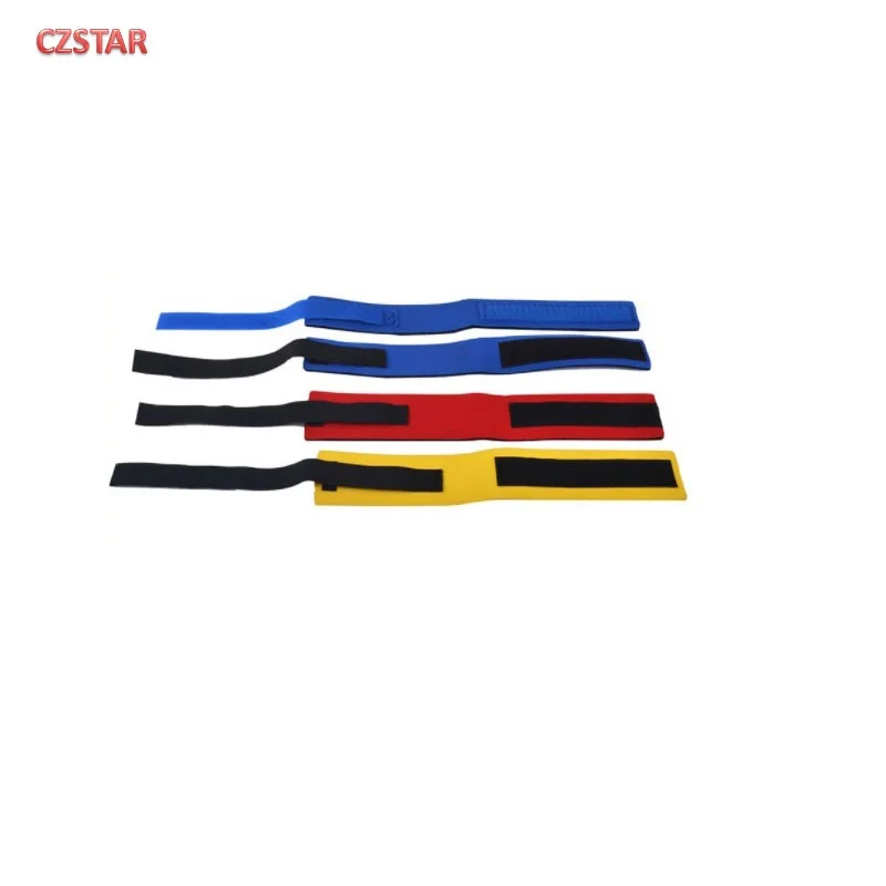 Czstar 100pcs rfid sports timing tags strap band Neoprene VelcroStrap neoprene triathlon uhf RFID timing chip wrist ankle strap