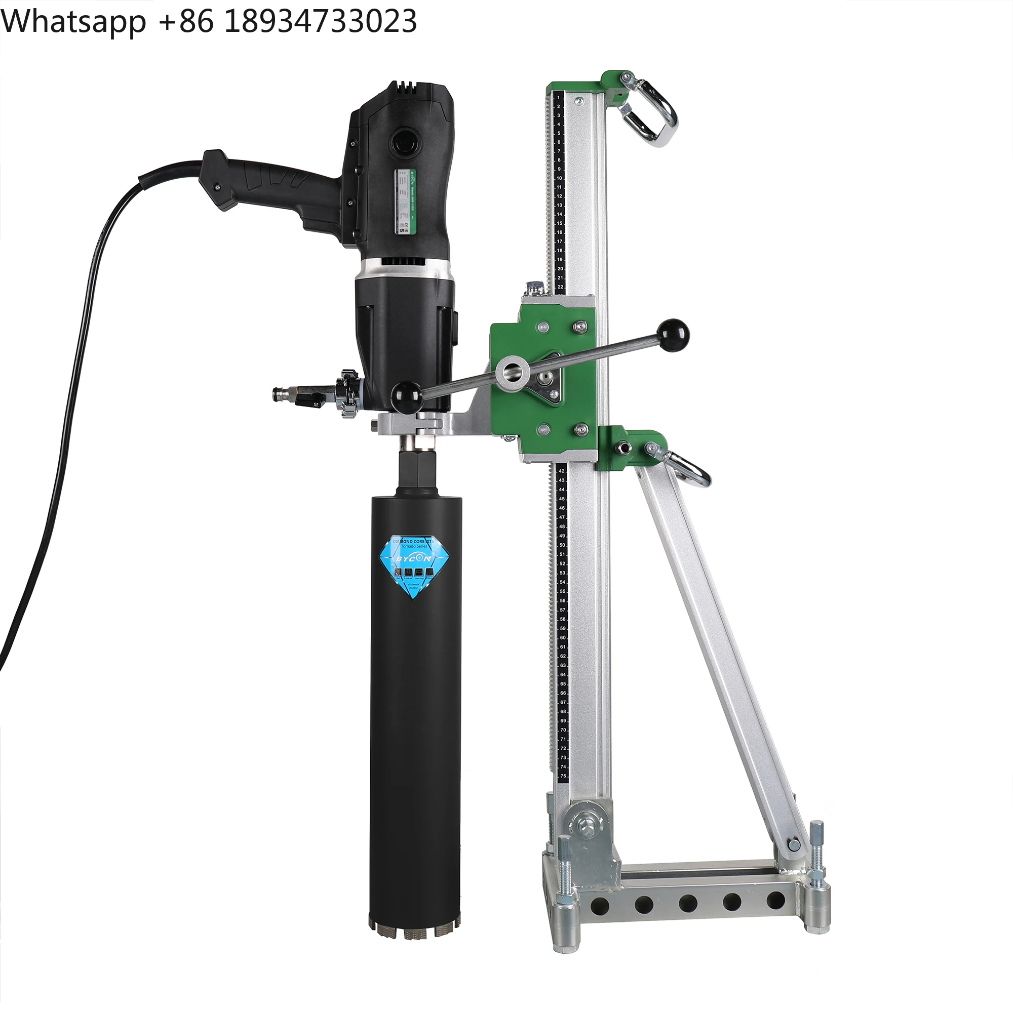 

BYCON 2022, новая модель DMP-132P, пластиковый корпус двигателя, ручная установка для алмазного бурения, электрические инструменты для бетона