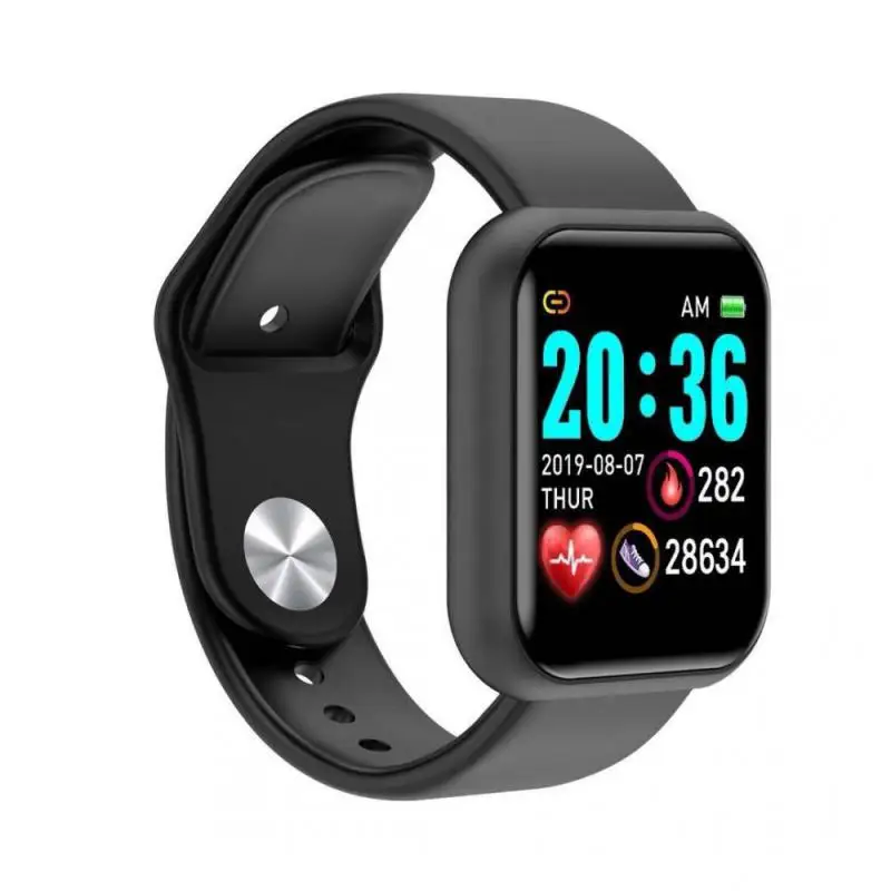 Silicone Strap For Y68 Smartwatch Macaron Replace Soft TPU Wrist Watch Band Belt Smart Watch Band Accessories