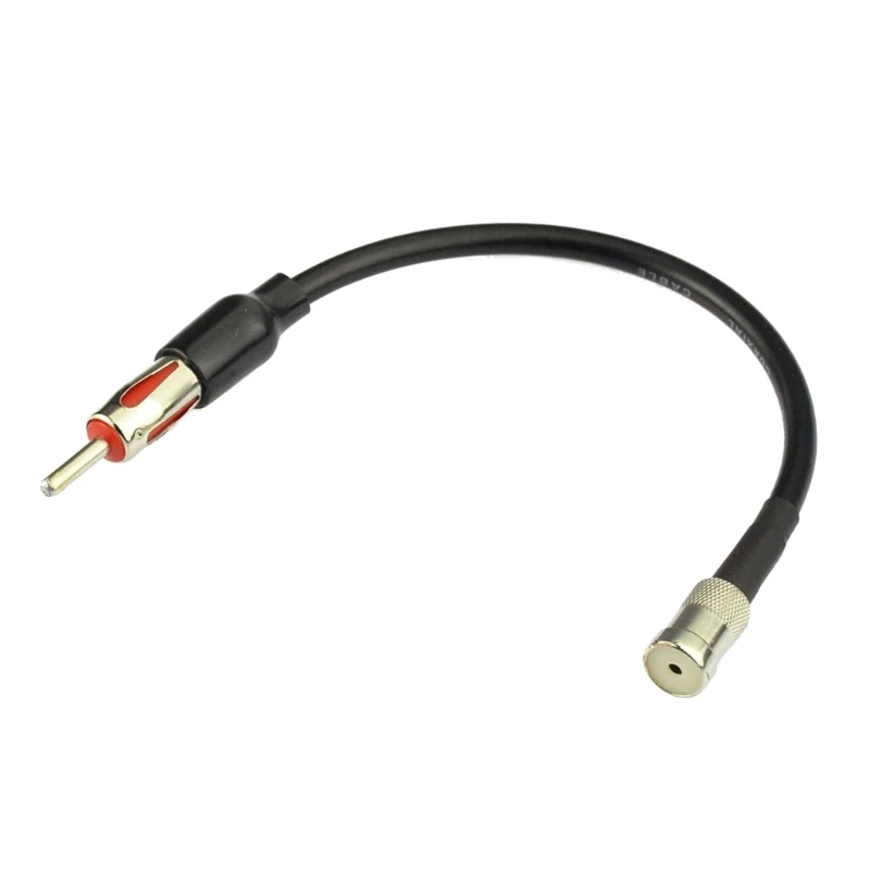 Car Radio Antenna Player Antenna Modification Line DIN Cable Alloys Aerials Plugs FM Connection Cable